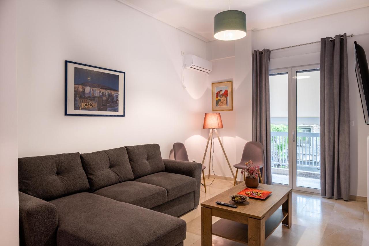 Sokos Residence, 1' Walk From Aghios Ioannis Metro Athene Buitenkant foto