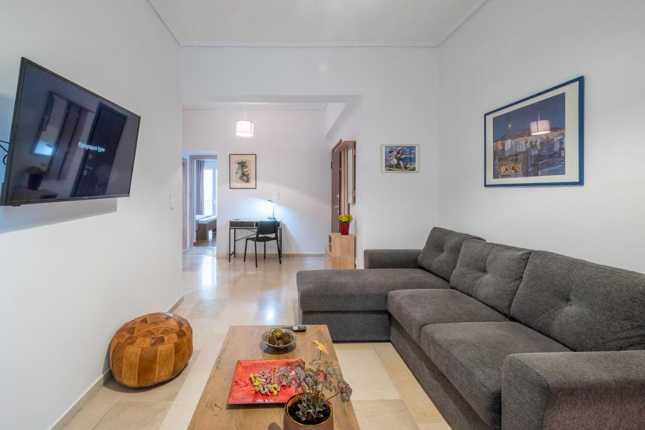 Sokos Residence, 1' Walk From Aghios Ioannis Metro Athene Buitenkant foto